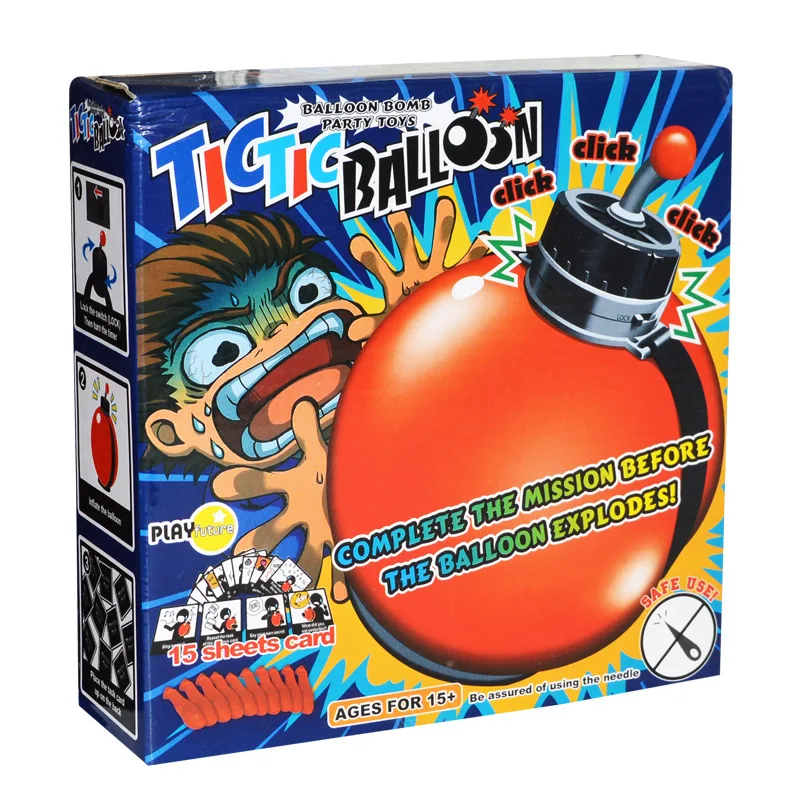 Настольная Семейная Игра захватывающая игра взрыва blast box воздушный шар взрывные