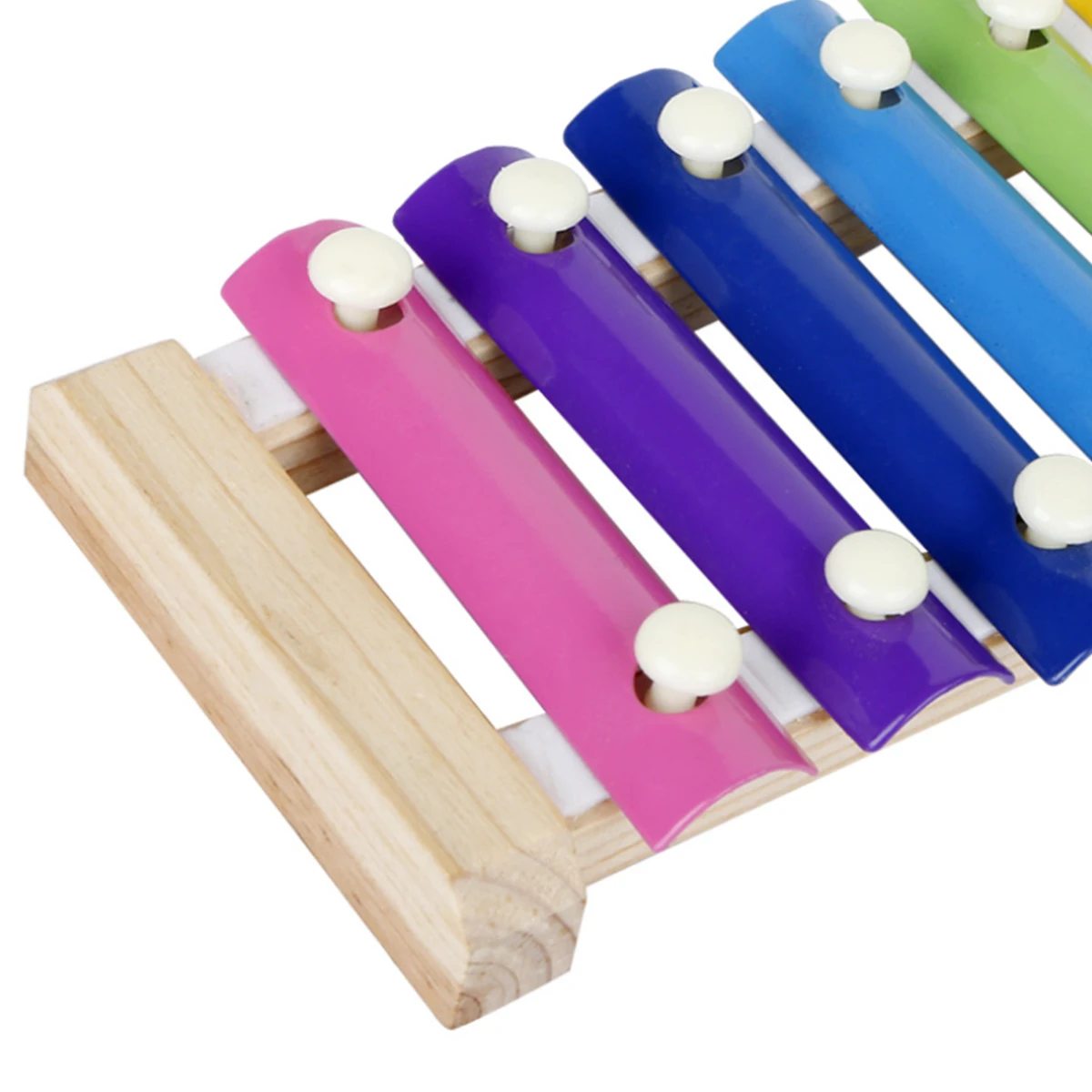 1 шт. в комплекте Детское детские деревянные 8 заметки музыкальный ручной стук