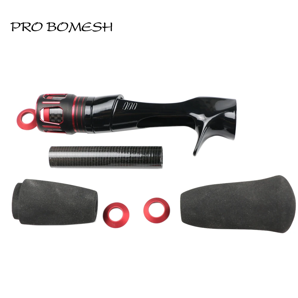 Pro Bomesh 1 комплект алюминиевая гайка с замком + 3K карбоновая трубка набор ручек из