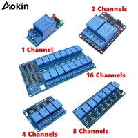 1 2 4 8 16 channel dc 5v relay module with optocoupler low level trigger expansion board for arduino