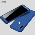 Защитный чехол с полным покрытием 360 градусов для Xiaomi Redmi Note 6 Note6 Pro, чехол для Xiomi Red Mi Not 5 Note5, чехол для телефона и закаленное стекло