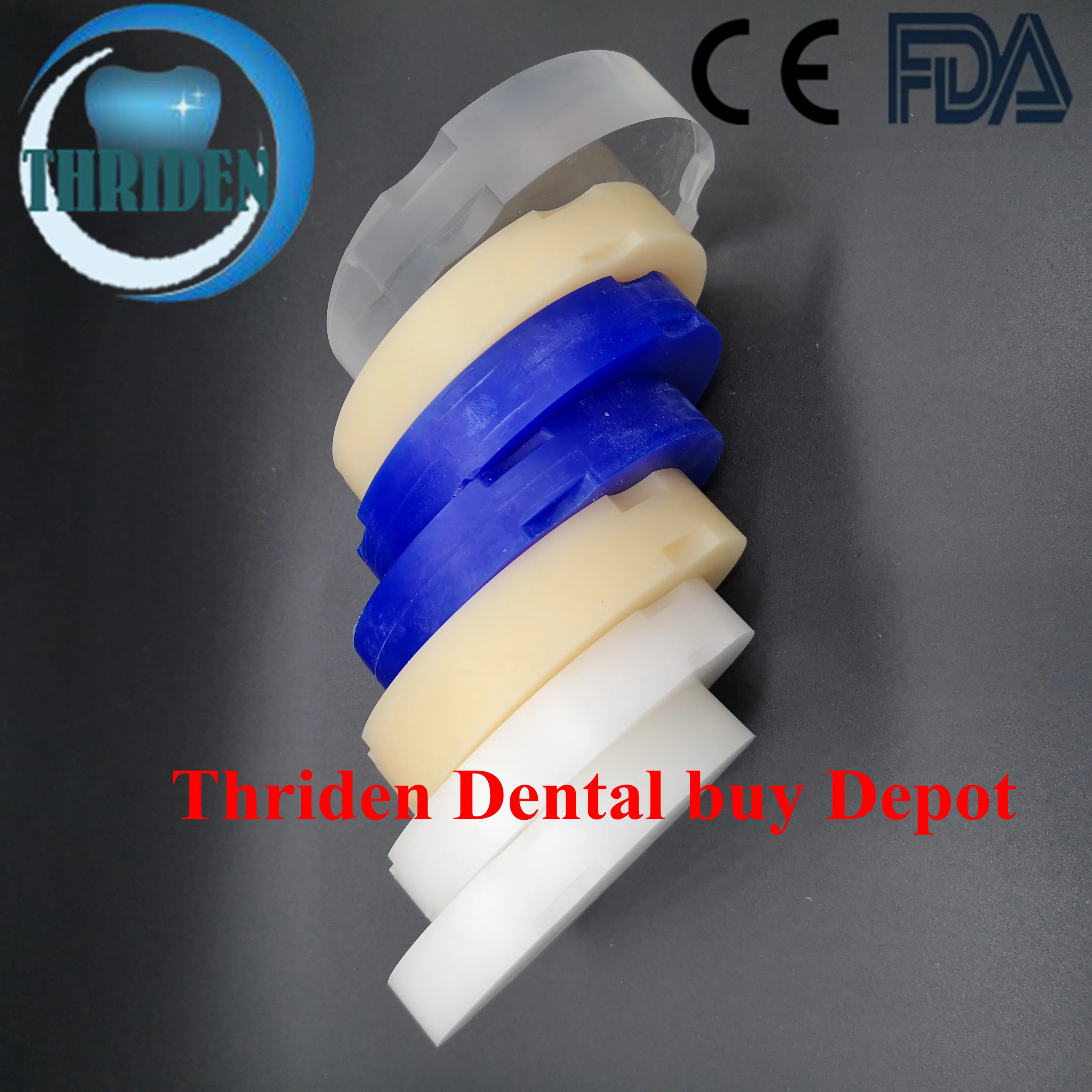 5 шт./лот OD95 * 12 мм Dental PMMA диск для временной короны Zirkonzhan M3/M5 CADCAM ночной охраны |