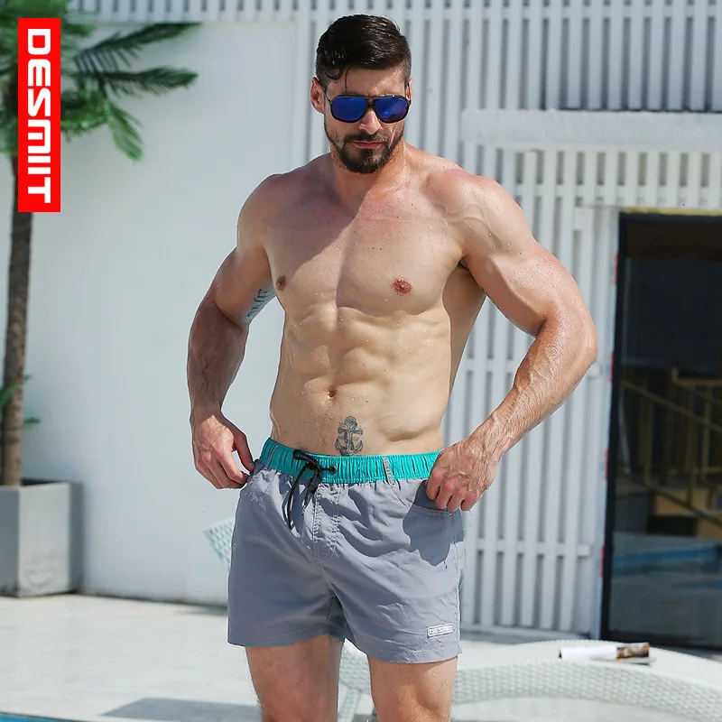 Купальники Desmiit мужские шорты для плавания плавки водонепроницаемые купальник