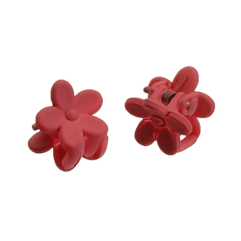 12pcs Baby Hair Accessories Headdress Gift Ribbon Princess Crown Hairpin Bow Rabbit Clip Red |