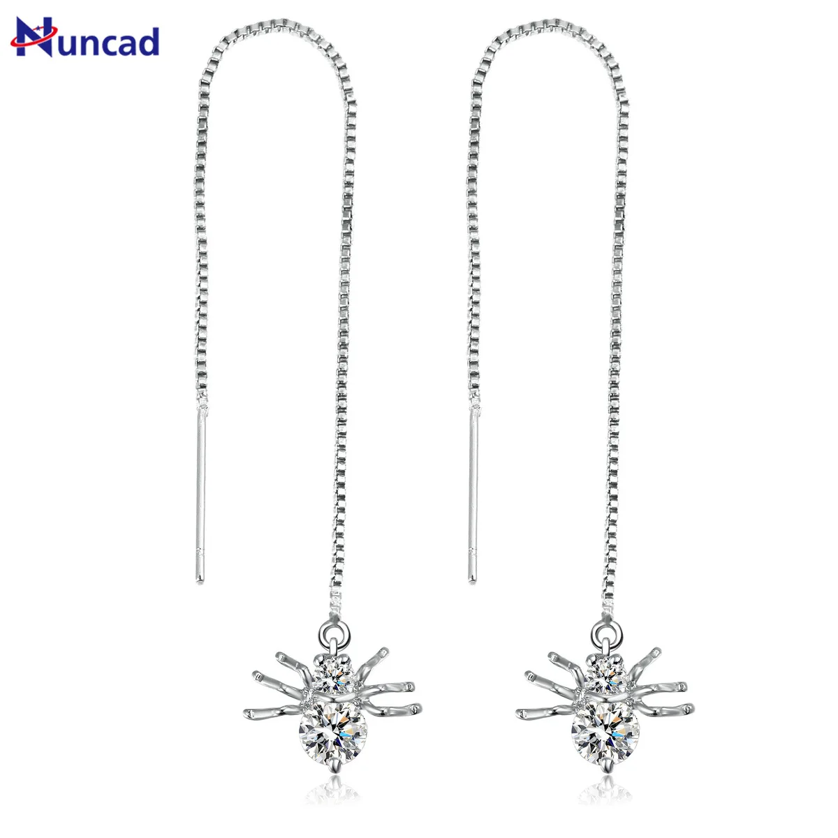 

Новинка 2018, длинные серьги в виде паука с животными для женщин, модные популярные длинные кисточки для ушей в виде паука, украшения для вечеринки