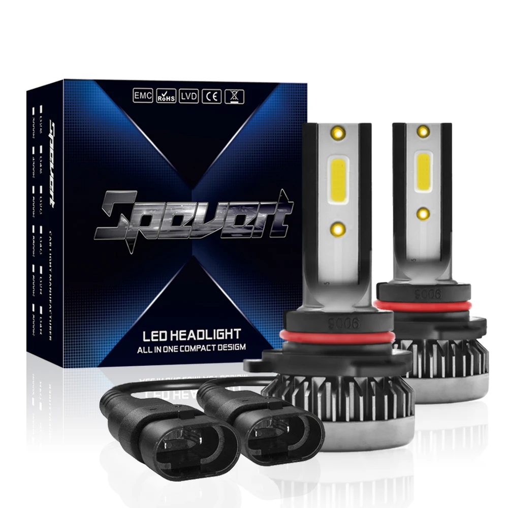 

2 шт., Автомобильные светодиодные лампы H7 H1 H7 H8 H11 9005 HB3 9006 HB4 12-24 в 110 Вт