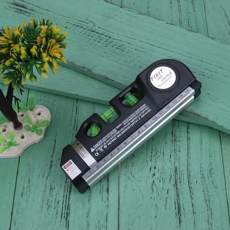 Multi-functional Infrared Laser Level Ruler Horizontal Meter Tape Scale Measure Instrument Vertical Equipment | Инструменты