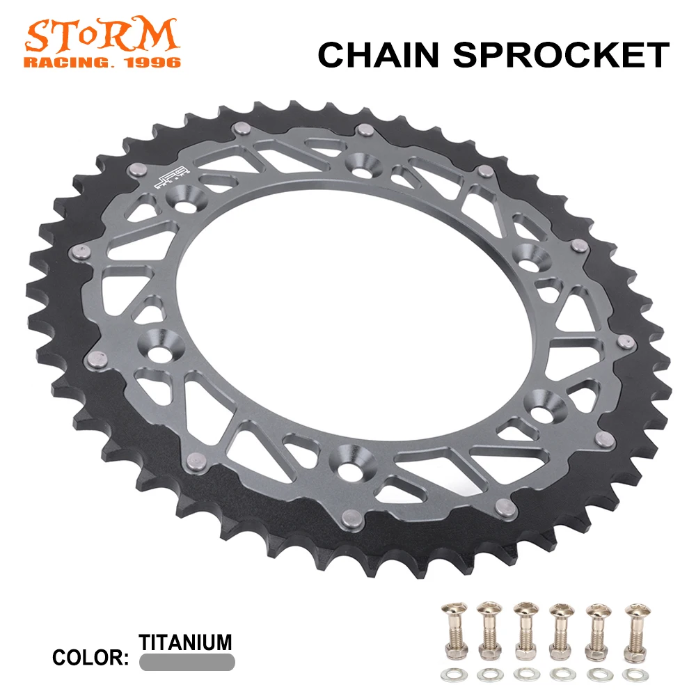 

Motorcycle 47T CNC Chain Sprocket For BMW G310 R F650 Funduro ST Strada F650 Dakar GS Dakar GS Sertao 1994-2015 2016-2018 94-18