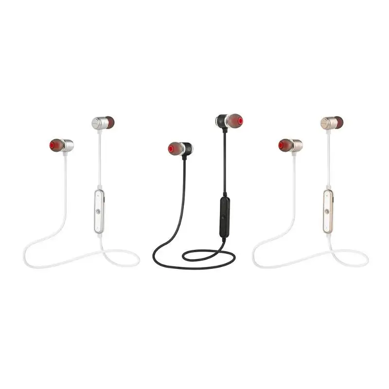 Магнитные беспроводные Bluetooth-наушники AX-07 гарнитура спортивные наушники с