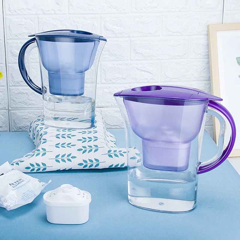 2.5L Hyper энергии кувшин для воды с фильтром фильтрации дозатор стаканчик крышкой