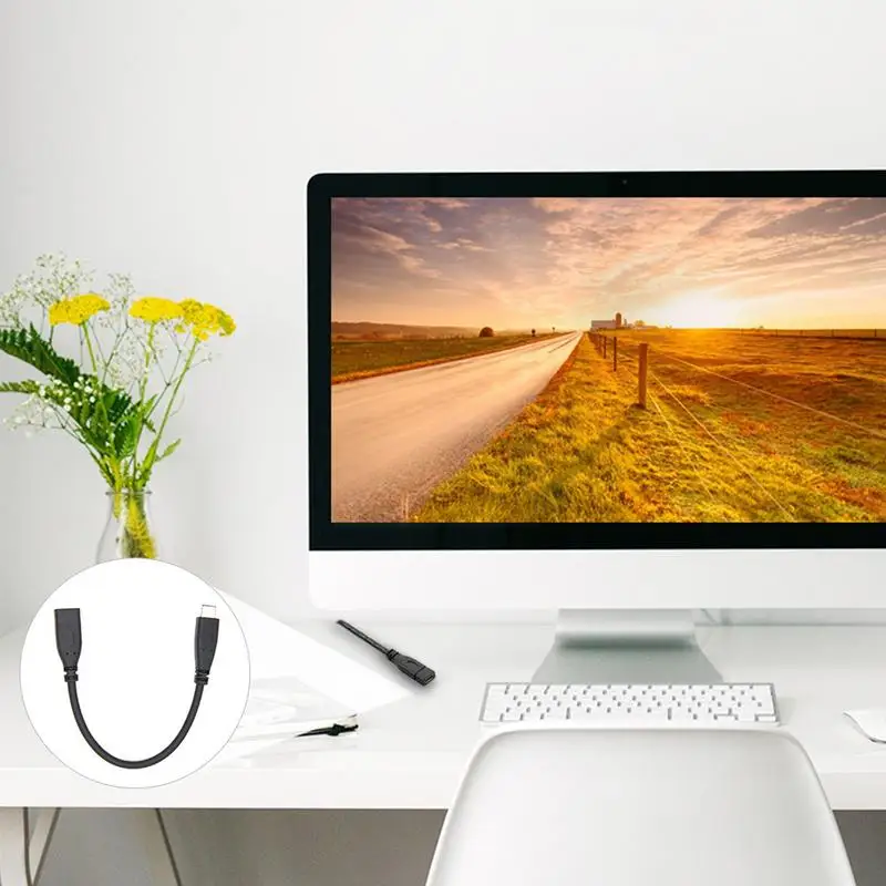 Тип C USB удлинитель 3 1 папа мама Кабель Разъем Автомобильный адаптер для телефона