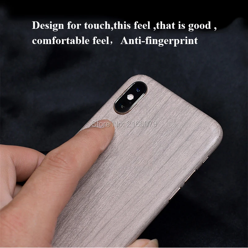 Для Apple iPhone 11 Pro X XS Max XR 6S 7 8 Plus задняя крышка 3D Имитация древесины защита кожи