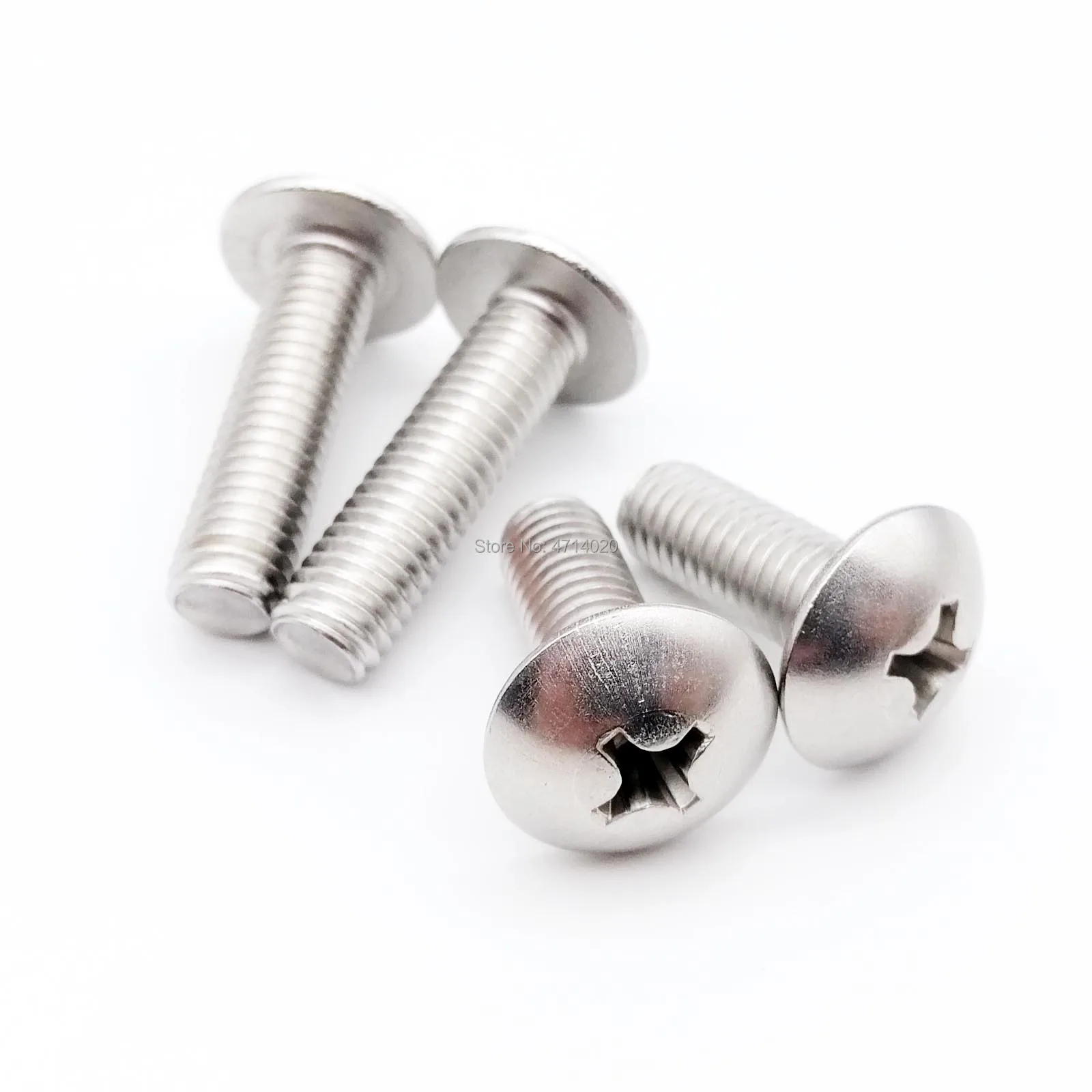 Крепежная головка Phillips 10/50 шт. M2 M2.5 M3 M4 M5 M6 304 из нержавеющей стали с плоским