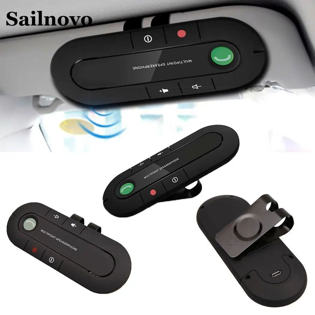 Автомобильный солнцезащитный щиток для автомобиля Bluetooth динамик громкой связи 5