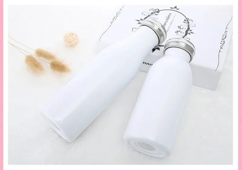 Cartoon Double-deck Maɺm Children Gift Cup New Pattern Milk Bottle Vacuum Stainless Steel Thermos | Дом и сад