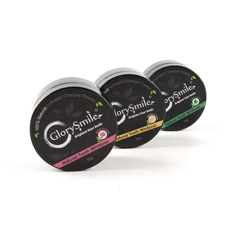GlorySmile Charcoal Powder 100% Teeth Whitening Natural Organic Activated Coconut Oral Care 30g | Красота и здоровье