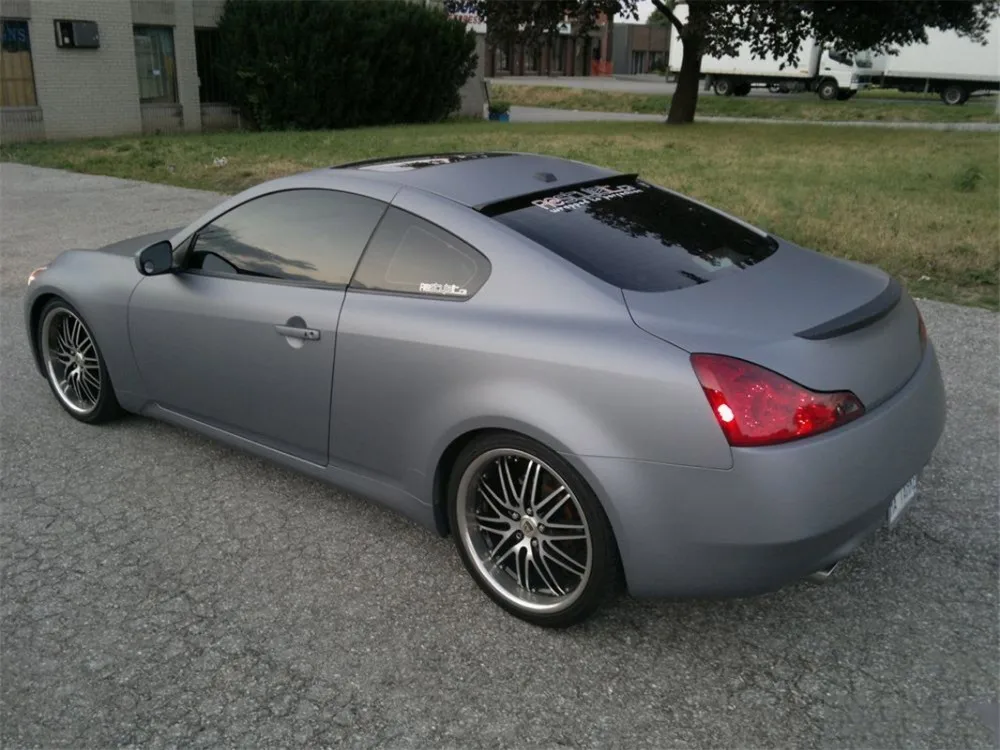 Матовая серая Автомобильная виниловая пленка автомобильная фольга для