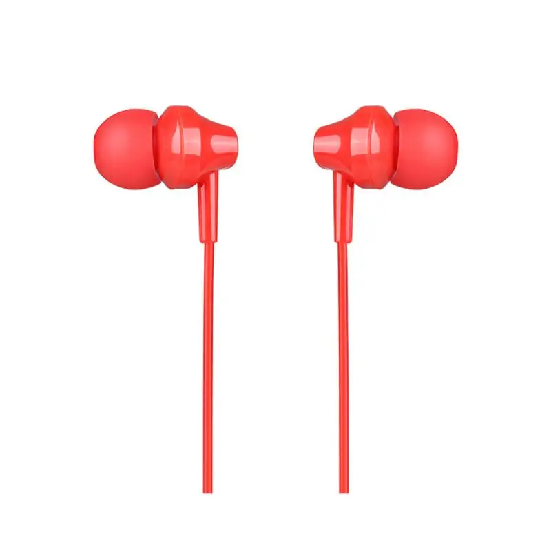 Новые проводные наушники вкладыши стерео с микрофоном динамический кристально