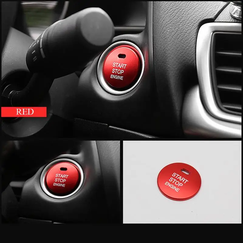 Кнопка START STOP замена крышки выключателя двигателя украшение для Mazda 3 BM BN 6 GJ1 GL CX 4 CX4