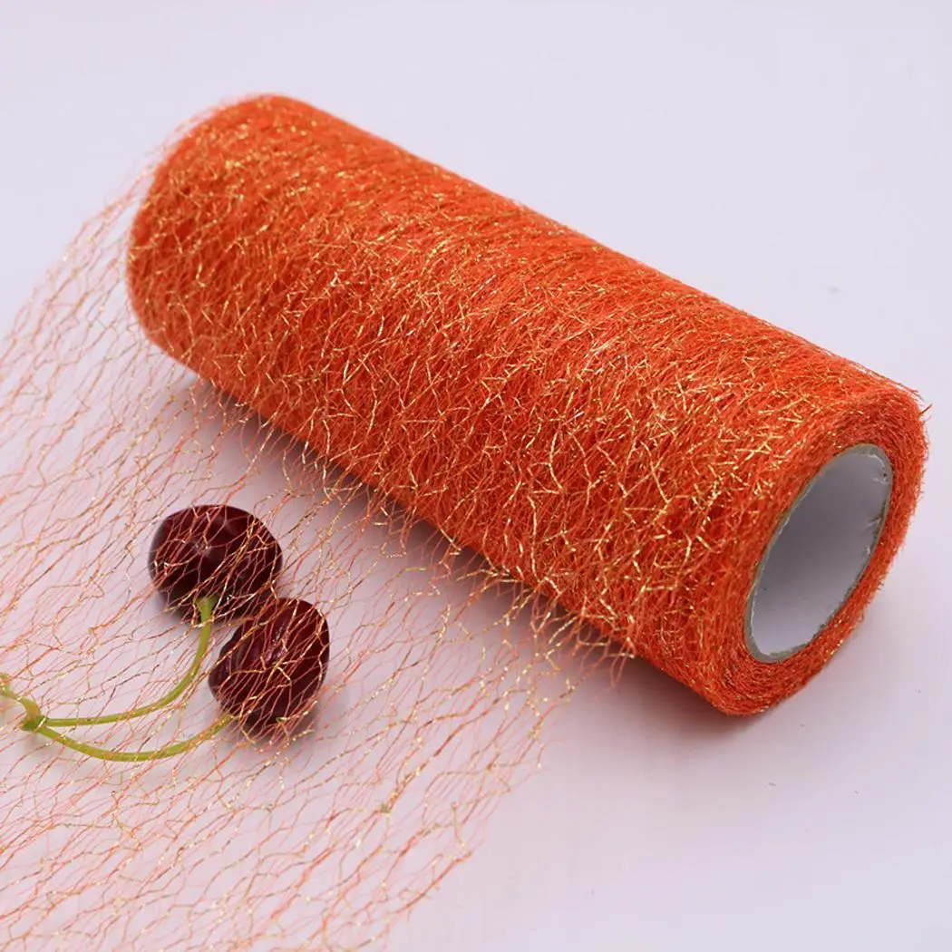 8 цветов блеск рулон тюля с блестками 9 м Катушка ткань для юбки пачки Свадебная