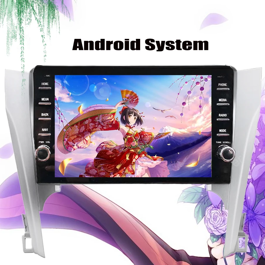 Автомобильный DVD плеер Android 10 0 GPS навигация мультимедиа для Toyota Camry радио 2012 2014