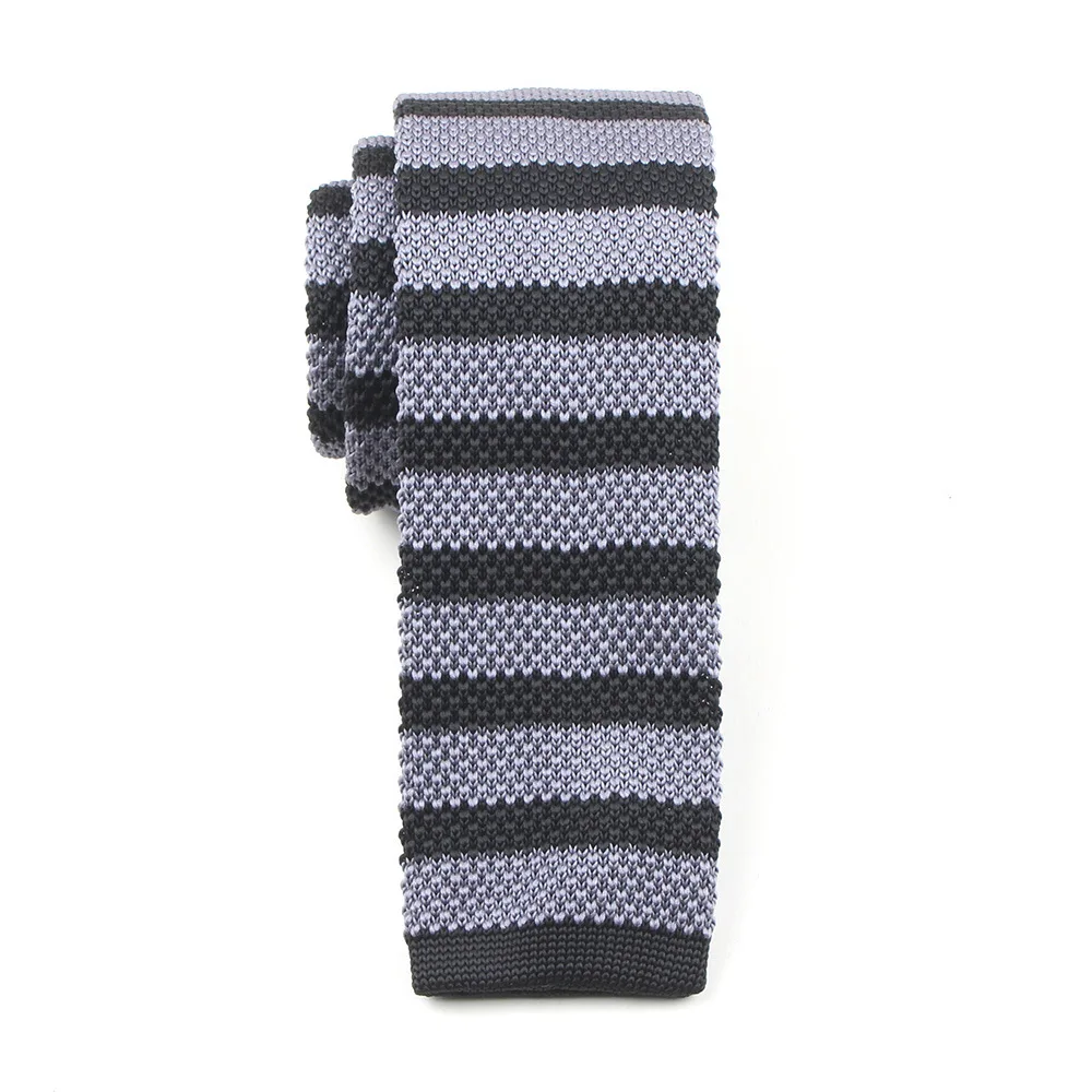 Mantieqingway Knit Knitted Ties for Mens Business Suit Necktie Solid Color Skinny Men's Woven Gravatas Slim Cravats Neck Tie |