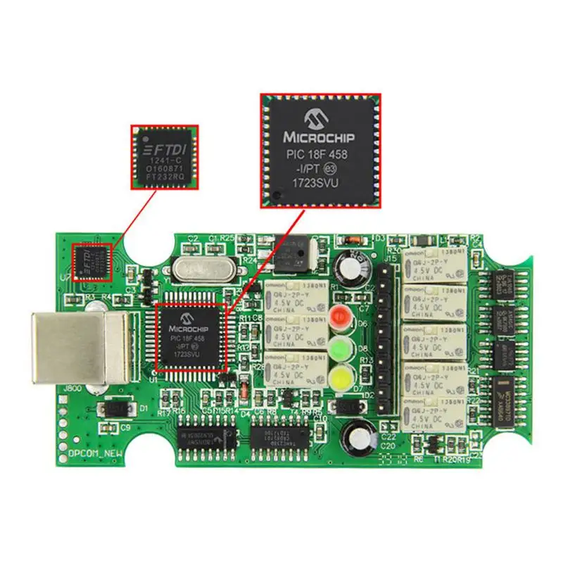 Диагностическое устройство для дизельного грузовика OPCOM 2014 в V1.99 USB кабель
