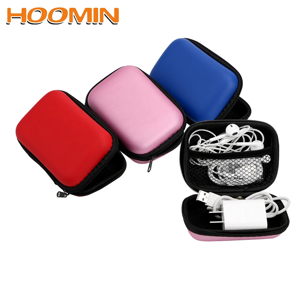 Дорожный набор HOOMIN чехол сумка портативный для USB кабеля наушников электронных