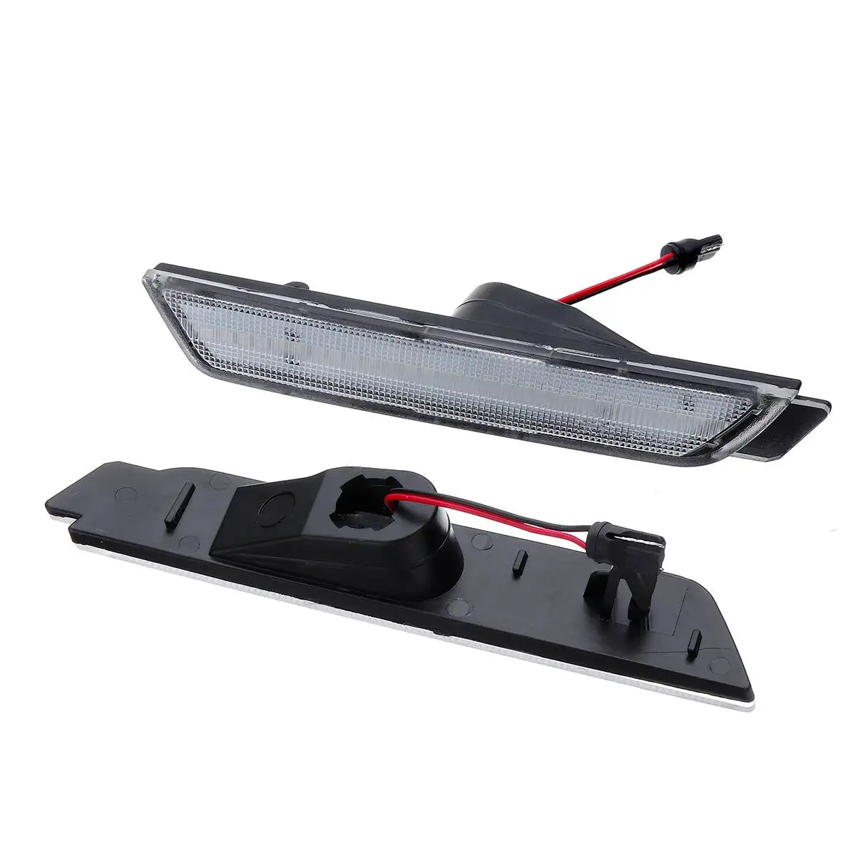 Для 2010 2011 2012 2013 Chevy Camaro Янтарный Передняя светильник красный светодиодный задний Поворотная сигнальная лампа боковые маркеры светильник s прозрачный объектив