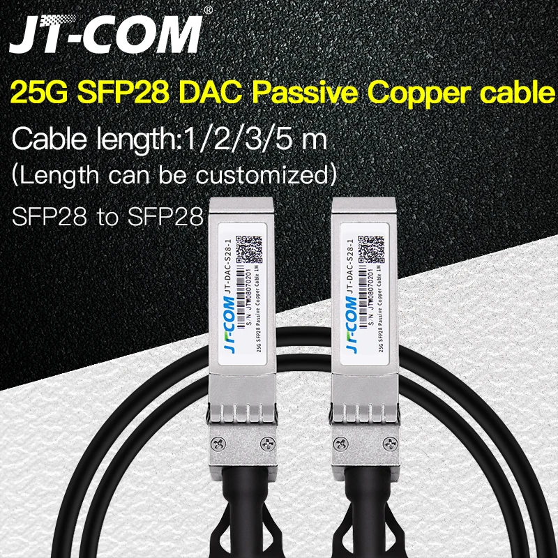 Совершенно новый Совместимость 25G SFP28 к DAC кабель 1 м 2 3 5 пассивный медный прямого