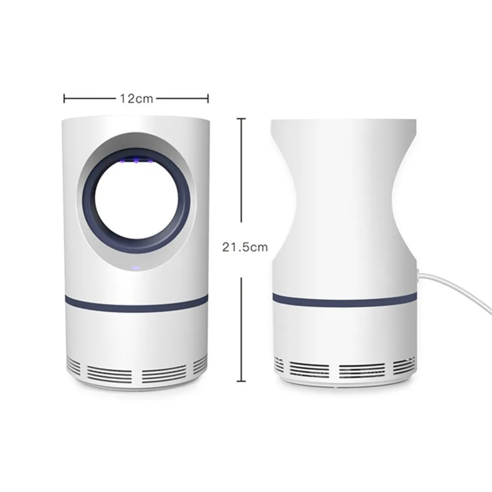 Новинка USB мощная лампа для уничтожения комаров светодиодная ловушка насекомых