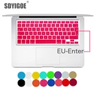 Чехол для клавиатуры macbook air 13 pro, 15 дюймов, A1466, A1502, A1278, A1398