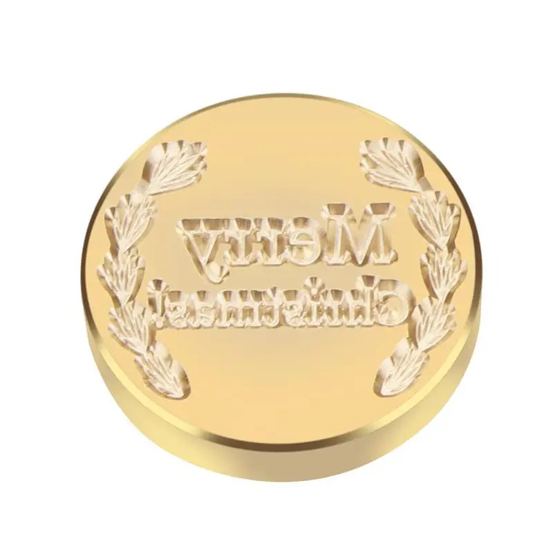 Lemonbest MerryRetro латунная головка штемпеля воск печать Снежинка/Лось/Роза/шаблон