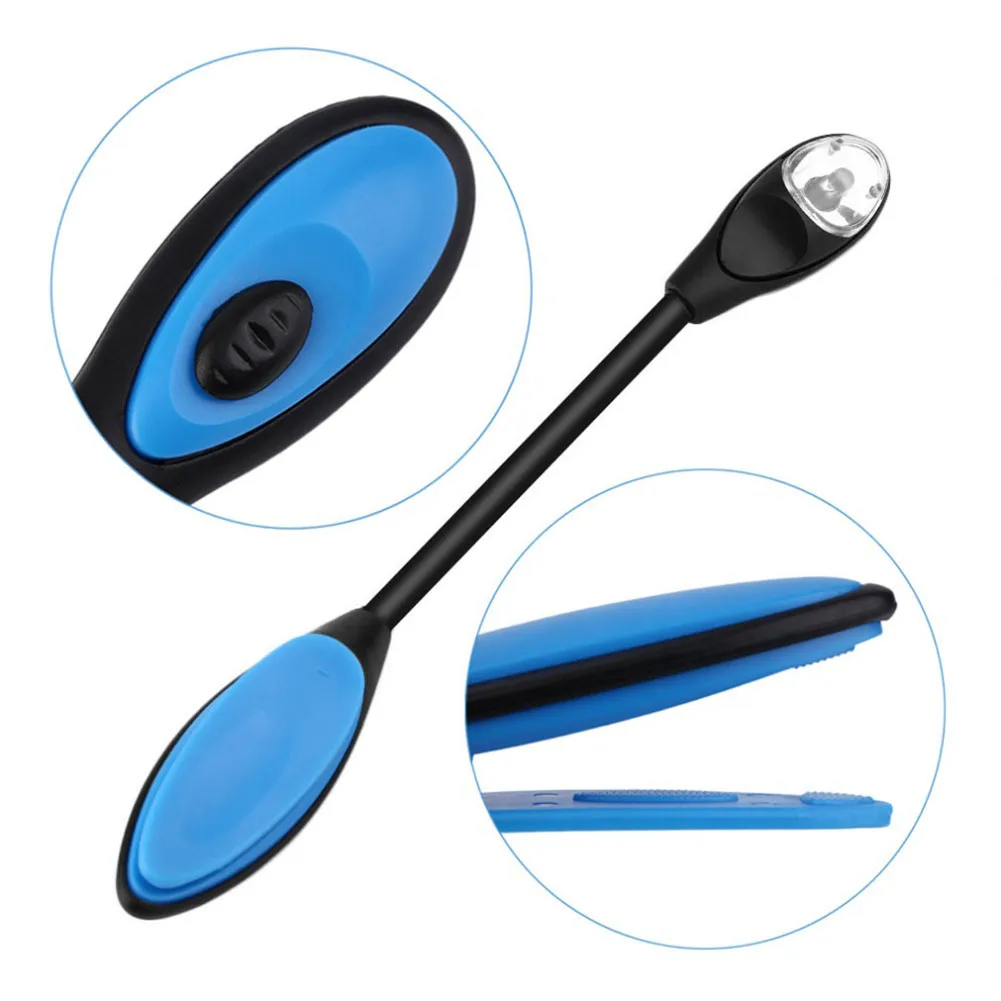1Pc Mini Flexible Clip-On Bright Light Laptop Desk LED Book Reading Lamp | Лампы и освещение