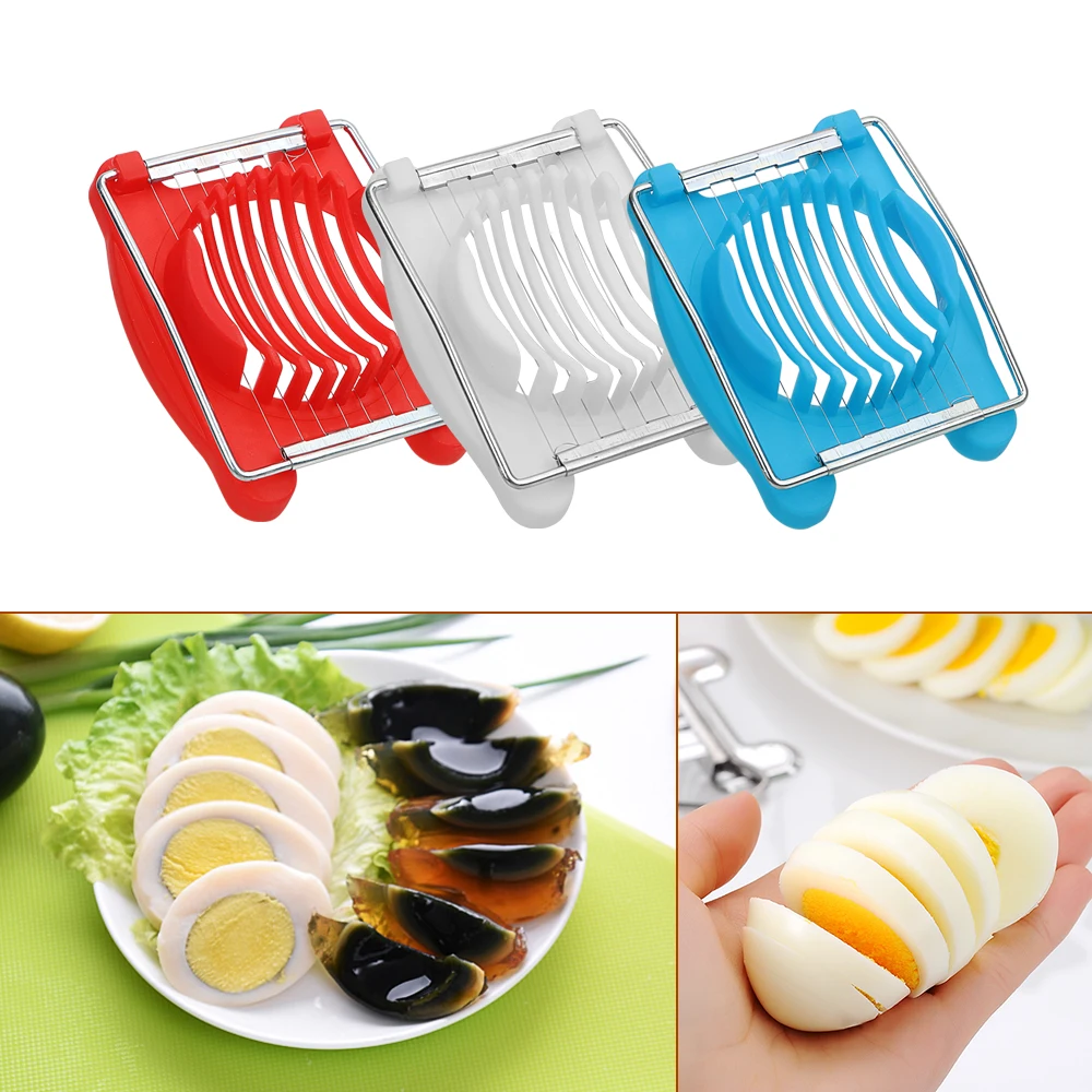 

Egg Slicers Manual Food Processors Breakfast Cooking Tools Gadgets Chopper Staainless Steel Fruit Cutter Kitchen Tools