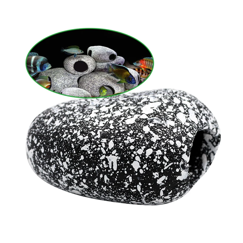 1 шт. Необычные камни для аквариума керамический камень украшение
