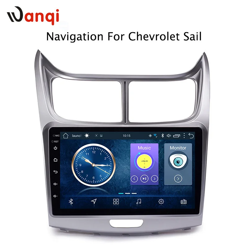Горячая Распродажа 9 дюймов Android 8 1 автомобильный Dvd Gps плеер для Chevrolet SAil 2010 2013