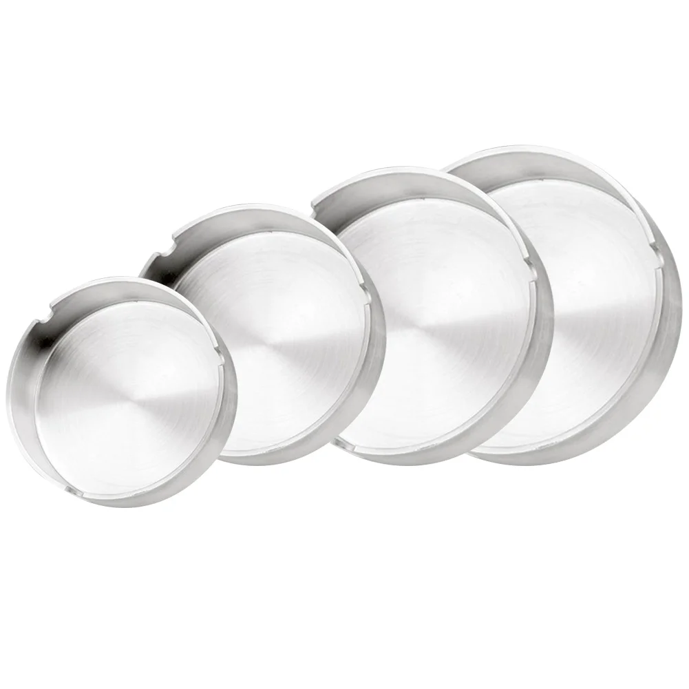 Thicken Durable Home Use Outdoors Stainless Steel Ashtray Practical Round | Дом и сад