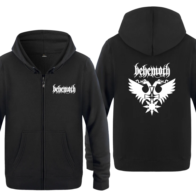 Behemoth/толстовки в стиле панк-рок-группы для мужчин 2018 мужские флисовые толстовки