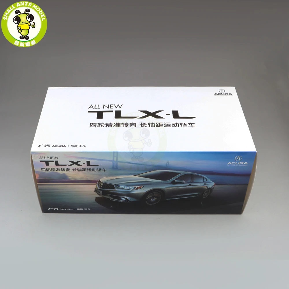 Коллекция 1/18 ACURA TLX L TLX-L литая металлическая модель автомобиля игрушки для детей