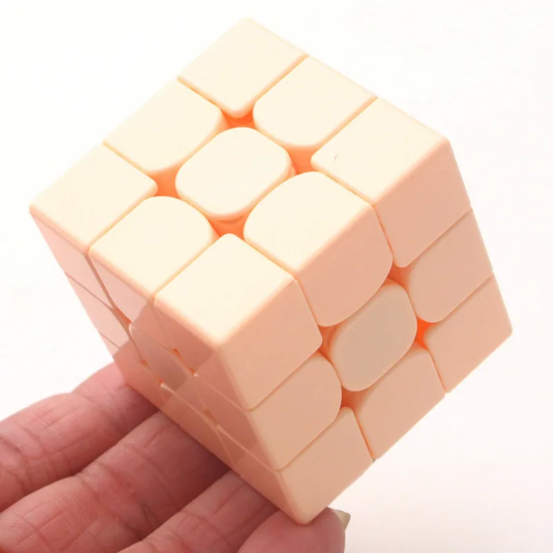 QiYi Valk 3 Mini 474 мм 3x3x3 Mai Shen Cube розовый порошок ступени волшебный куб с скольжения