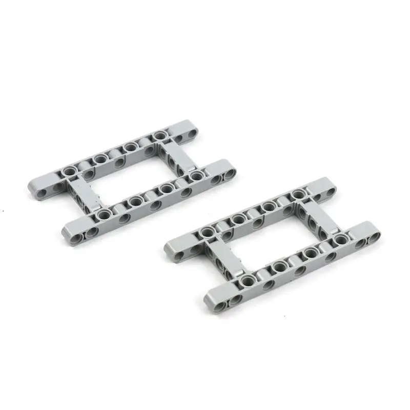 

10pcs Technical MOC Frame 64178 Liftarm Beam 5 X 11 Open Center Thick Parts Mans Brick Kits Replacement Special Plastic DIY Toys