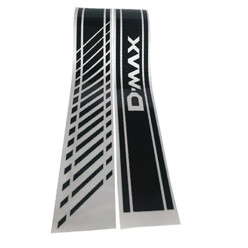 2 шт. набор градиентная боковая полоса графическая виниловая наклейка DIY