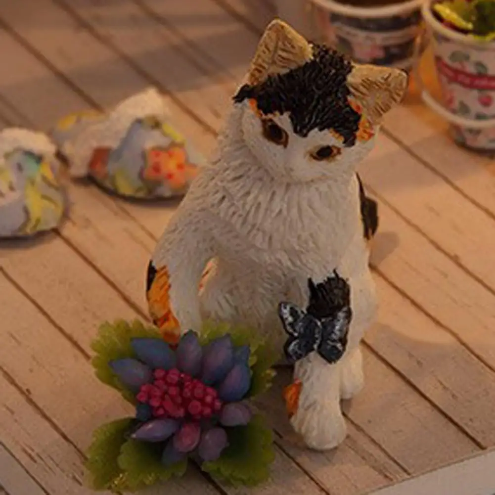 

Handmade Wooden Doll House Miniature Model Dollhouse Dust Cover 3D Wooden Christmas Gift Toys For Children Kitten Diary