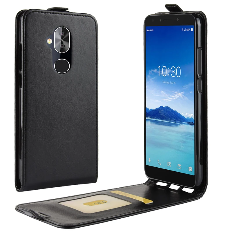 Remanbor для Alcatel 7 Флип кожаный чехол эксклюзивный телефона кармашки кредитных карт