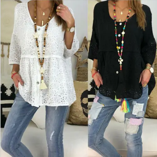 Модные женские богемные кружевные вязаные крючком Цветочные рукава