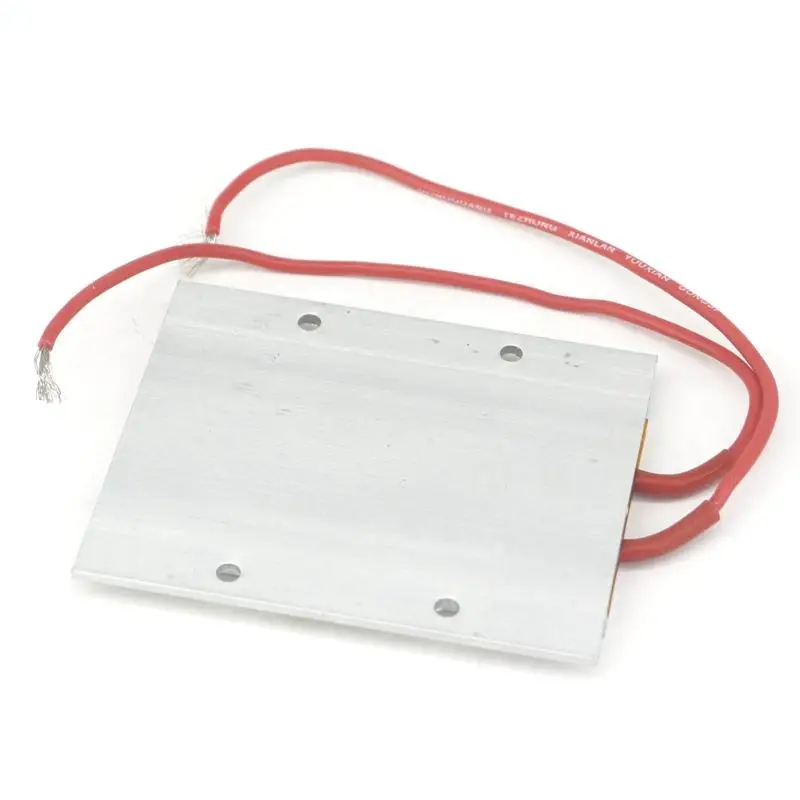 77*62*6mm 12V 30W ~180W Thermostat Insulation Aluminum PTC Heater Plate Element Hot |