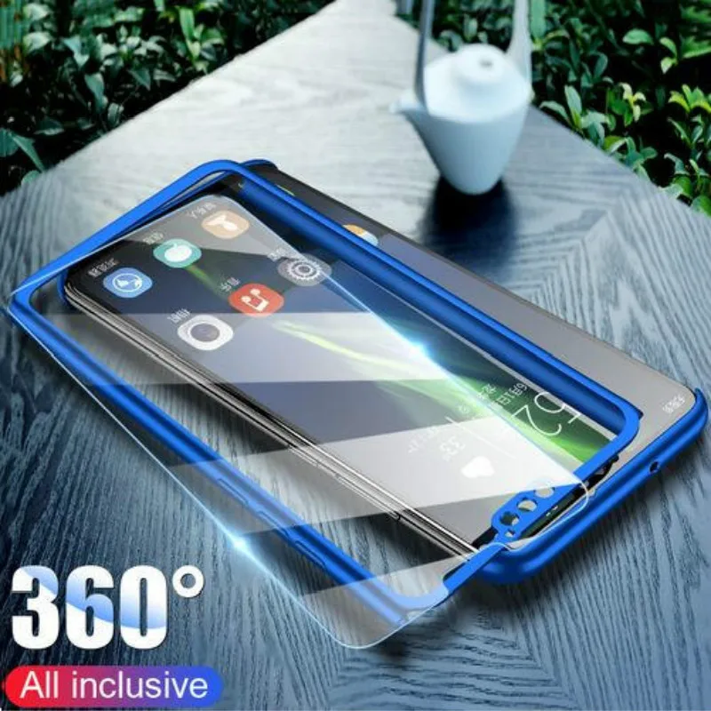 360 полный защитный чехол для телефона Huawei P30 P20 Pro P40 Lite P Smart Y7 Y6 PRO Y9 2019 Y7P Y6P 2020 PC со
