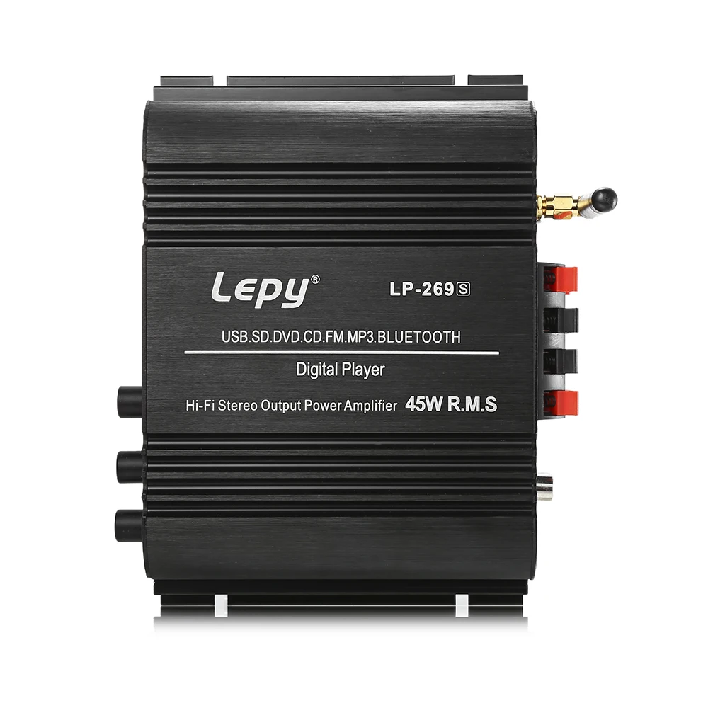 Lepy LP 269S Bluetooth автомобильный усилитель 2 канальный Hi Fi стерео аудио Поддержка SD USB FM