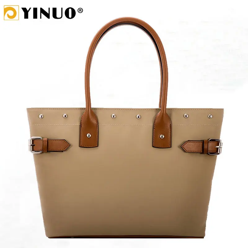 

YINUO Fashion Handbag Women Totes Multifunction 13inch Laptop Bag Waterproof For Macbook iPad